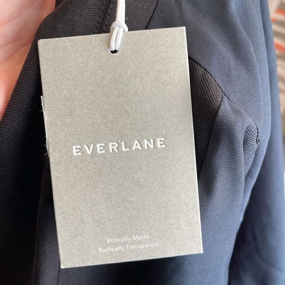 Everlane One-Button Easy Blazer in Black 2. NWT - Picture 8 of 10